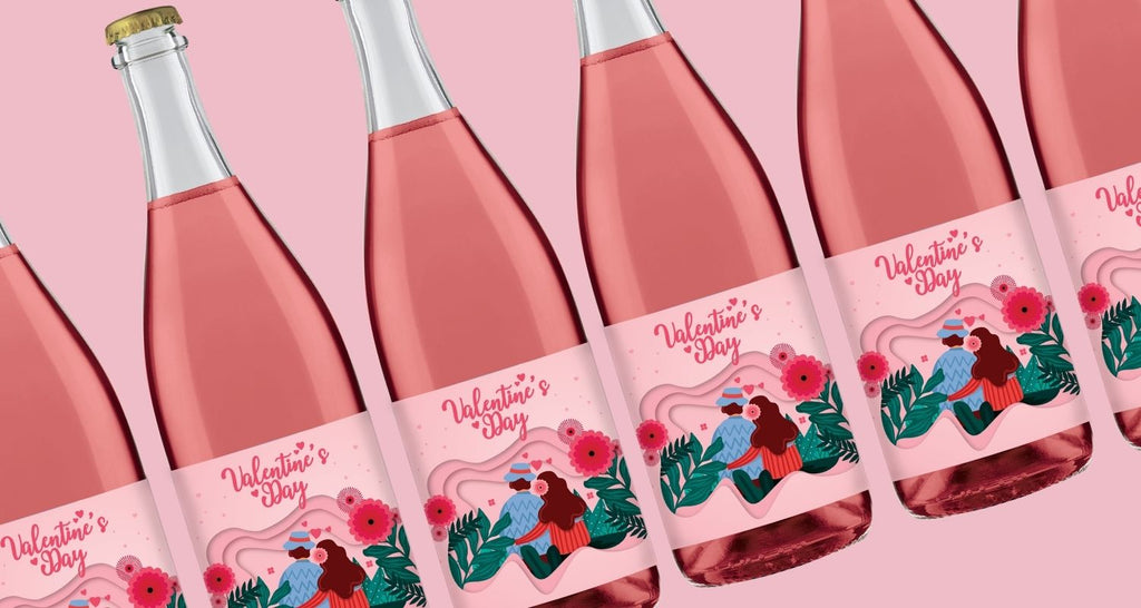 Celebrate Valentine's Day with Personalised Wine!