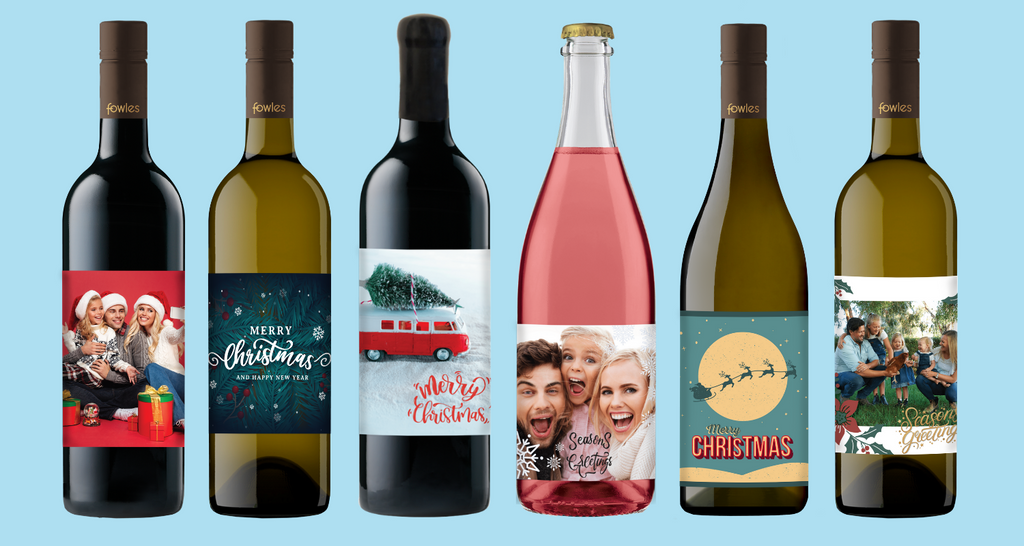 Personalised Wine for Christmas? Yes Please!