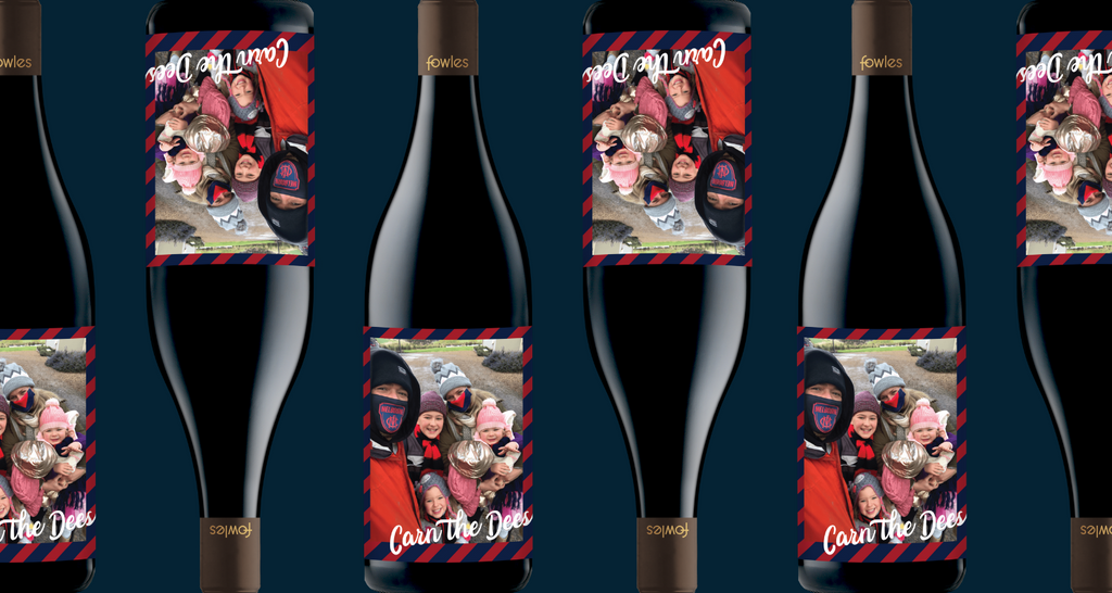 Footy Fever? Show Your Colours with Customised Wine