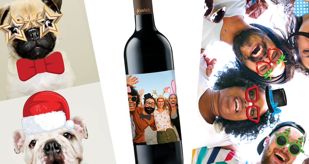 Toast your Besties with a Virtual Photo Booth Vino Label!