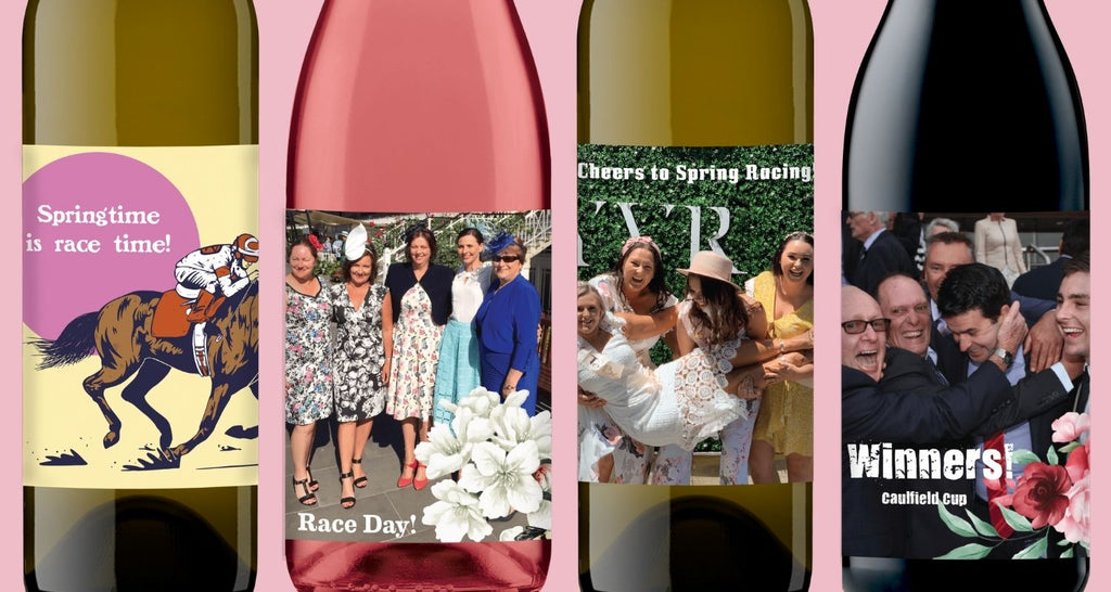 Get into the Spring Racing Spirit with Customised Wine!